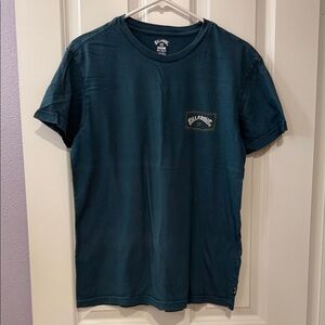 Billabong Men's Dark Teal Short Sleeve Tee